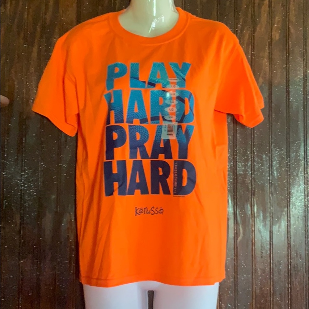 Play Hard Pray Hard Tee (Kerusso)